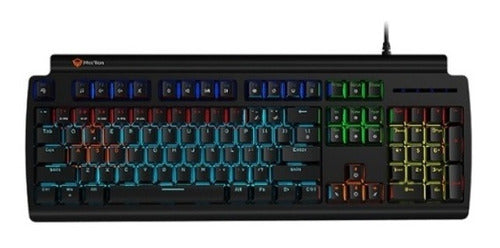 Meetion MT-MK600RD Black Mechanical Keyboard 0