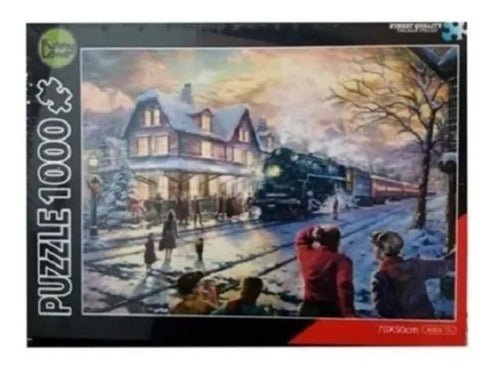 Cresko Puzzle 1000 Jigsaw Estacion De Tren Cresko Sharif Express 1