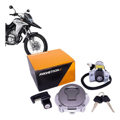 Conjunto De Travas Moto Xre 300 2016 2017 2018 Magnetron 0