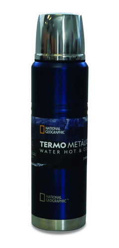 Termo Nat Geo 500 Ml Azul -  Tienda Ecuestre 0