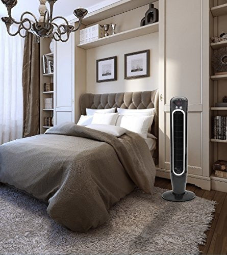 Avalon Ventilador De Torre Oscilante 360 Grados Con Mando A 3