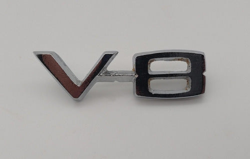 Emblema Insignia V8 Metal Cromado Dodge 0