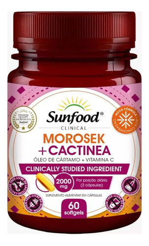 Sunfood Extracto Naranja Moro+Cactinea+Cartamo 60cap Morosil 2000mg 0