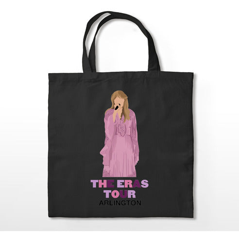 Tote Bag Taylor Swift Eras Tour Cotton Tusor Bag DTF Print 117