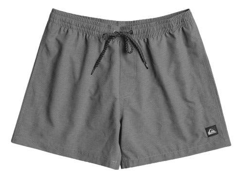 Quiksilver Lifestyle Men's Everyday Deluxe Swim Trunks Grey Blw 0