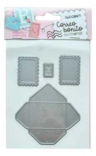 Ibi Craft Cutting Die Envelope and Stamps 0