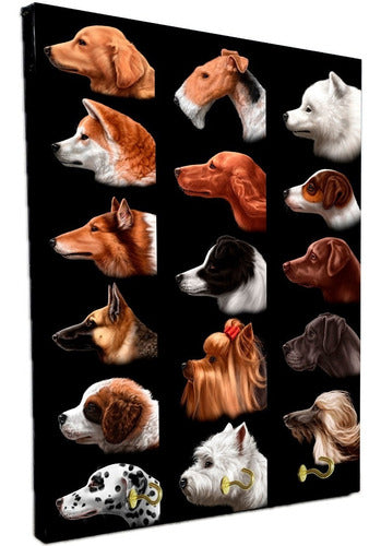 Wall Key Holder Dogs Various Models 15x20cm (14) 28