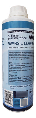 Clarificador Floculante Super Floc Para Piscinas X 1 Lt 3