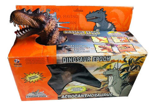 Kaidilong Dinosaur Epoch Camina, Luz Y Sonido Acrocanthosaurus 2