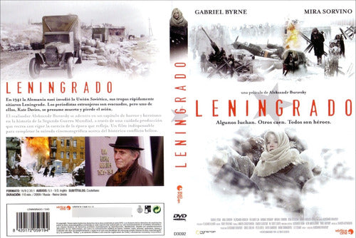 Attack on Leningrad - Mira Sorvino - WWII DVD - Ataque A Leningrado - Mira Sorvino - 2A Guerra Mundial Dvd