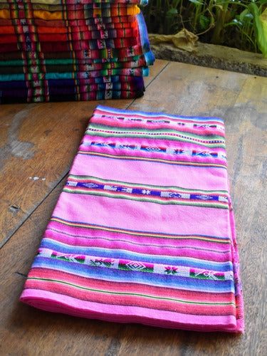 Pack of 3 Norteño Aguayo Blankets Estrella 1.20 x 1.20 13