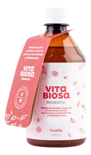 Vita Biosa Organic Strawberry Probiotic - 500 ml 0