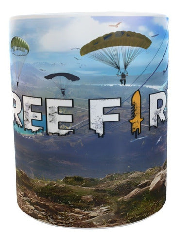 Taza Cerámica Free Fire Battle Royale Sublimada Premium 1