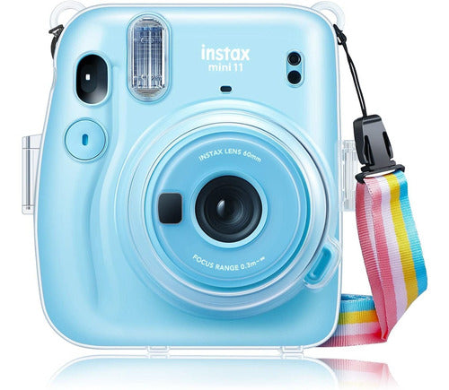 Funda Para Fujifilm Instax Mini 11 Fintie Dura Transparente 0