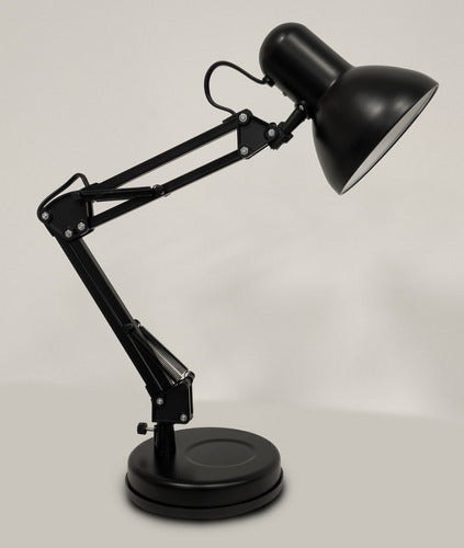 Dabor Classic Double Arm Black Technical Drawing Desk Lamp 2