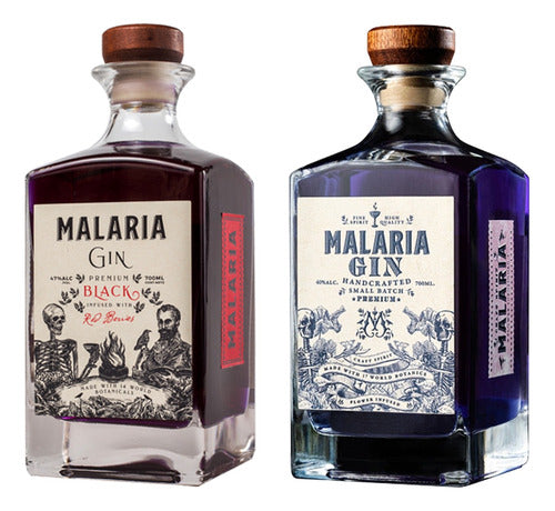 Malaria Gin Combo Original + Black 700ml - Ayres Cuyanos 0