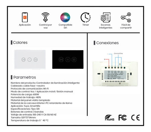 BSmart Intelligent WiFi Curtain Switch - Black - Bgreat 4