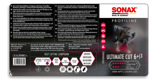 Ultimate Cut 6+/3 Profiline Sonax 1