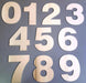 Rustic Metal Numbers for Street Address 0