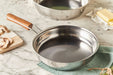 Duvet Home Nordic Basic Line Cookware Set: 24cm Frypan, 22cm Frypan, 18cm Saucepan 5