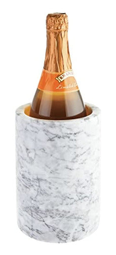 MDesign Wine Bottle Cooler Made of Natural Marble 0