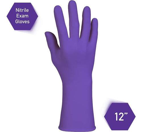 Kimberly-Clark Professional Guantes De Examen Kimtech Purple Nitrile-Xtra (50604), 5.9 M 2