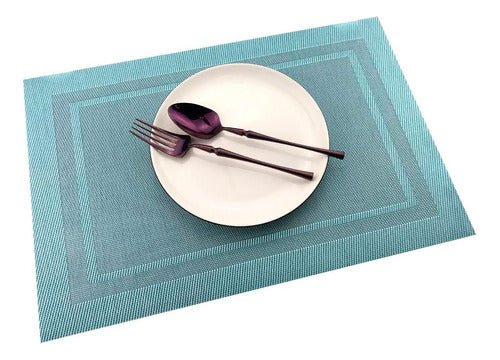 Mona Felisa Pack X4 Vinyl Individual Table Mats Re6551 0