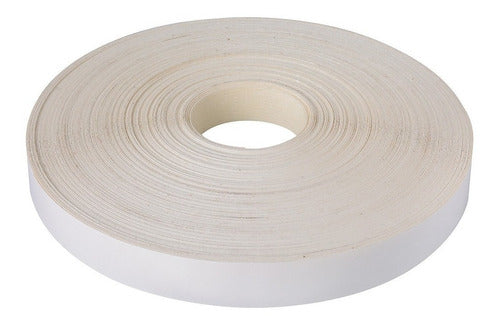 Cantochap Tapacanto Melamina Filo Blanco De 22mm Preencolado X5mts 0