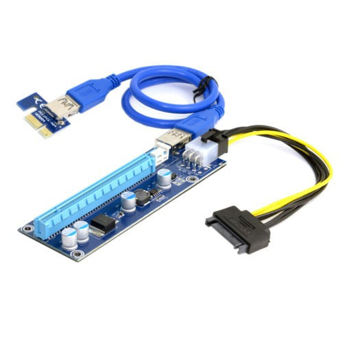 Generic PCI-E 1 x to 16 x Mining Expansion Adapter 0