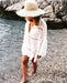 Imported White Beach Tunic 1