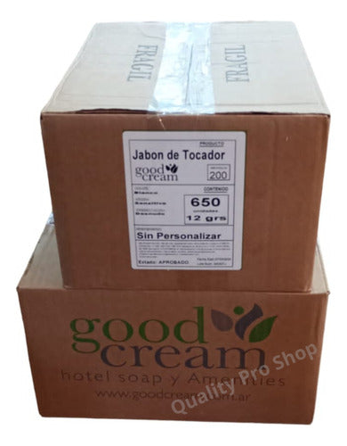 Jabon Hotelero Good Cream Desnudo 12 Gramos X 650 Unid Hotel 5