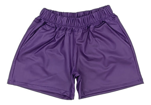 KaoriKawaii Girls' Glossy Short 0