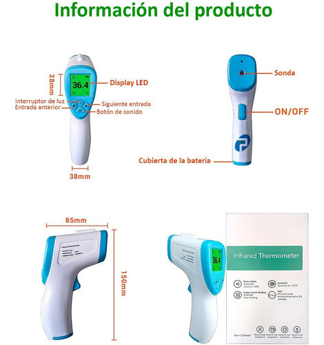 Integra Digital Infrared Forehead Thermometer 5