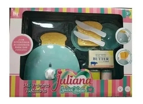 Juliana My First Toaster with Accessories Toy 0