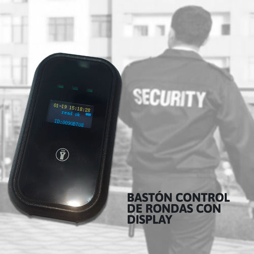 Baston Control Ronda Para Serenos Guardias Seguridad 1