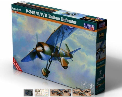 P-24b /e/f/g Baklan Defender- Escala 1/72 Mistercraft D-225 0