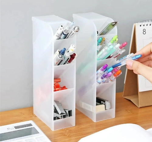 Organizador Accesorios Lapices Maquillaje Con Cubículos 2