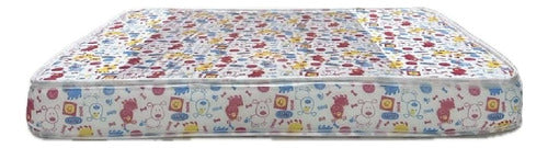 Colchon Cuna Impermeable Bebe 80x50x12 145 0