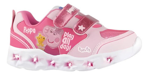 Footy Zapatillas Peppa Pig Luz Led Niñas 0