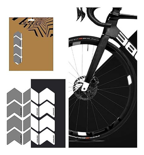 Enlee Bicycle Reflective Stickers For Enhanced 0