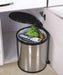 Rotech Stainless Steel Round Waste Bin for Door - 9L 4