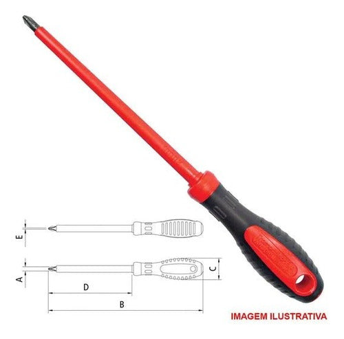 Tramontina Pro Phillips Screwdriver 6x150mm 44316/032 1