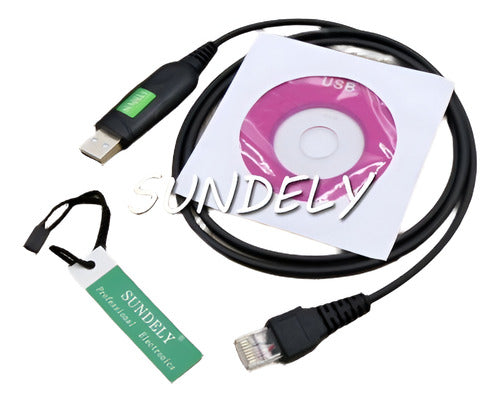 Nuevo Cable Usb De Programa Para Radio Kenwood Tk-7180-tk-71 0