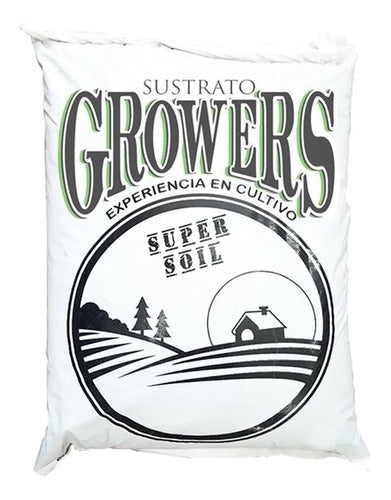 Sustrato Growers Super Soil Cultivo 50lts Macetas 10lts 5u 2