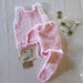 Pink Newborn Baby Set Beibisil 2
