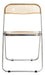 Berna Home Silla Pleg Transparente Metal (Plegable) 6