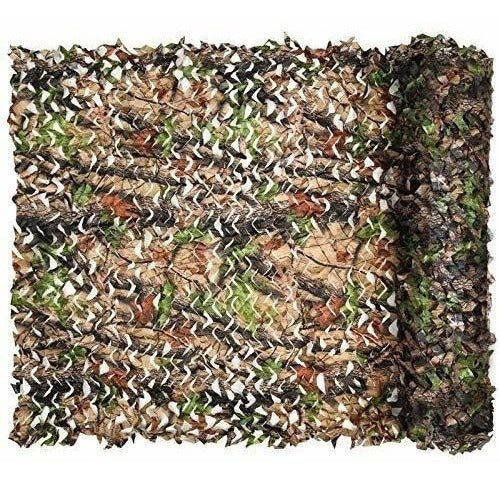 Iunio Camo Netting Sombra Deco 10x1.5m Arbol Hojas 0