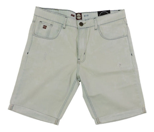 Spy Limited Bermuda Watting Jeans White Men Sale 0