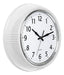 Bernhard Products Retro Wall Clock 12 Inches Kitchen White 0