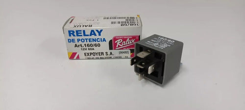 Relay Ralux 160 Reinforced 60 Amp. + Plug 1